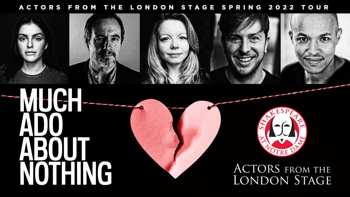 shakespeareatnd's tweet photo. Live theatre returns to Washington Hall one week from tonight! Please note: Due to capacity limits, seats are extremely limited. Get your tickets now at https://t.co/qANknBmgHR. We can't wait to see you! #AFTLS #muchadoaboutnothing https://t.co/wWgujmZFUH