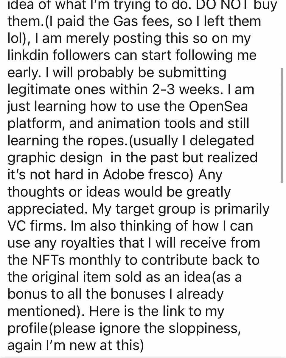 theideadoc's tweet photo. Here is a link to my linkdin profile if you want to do a collaboration. 
https://t.co/eOasZtnxlq https://t.co/2Hj73pVSNT