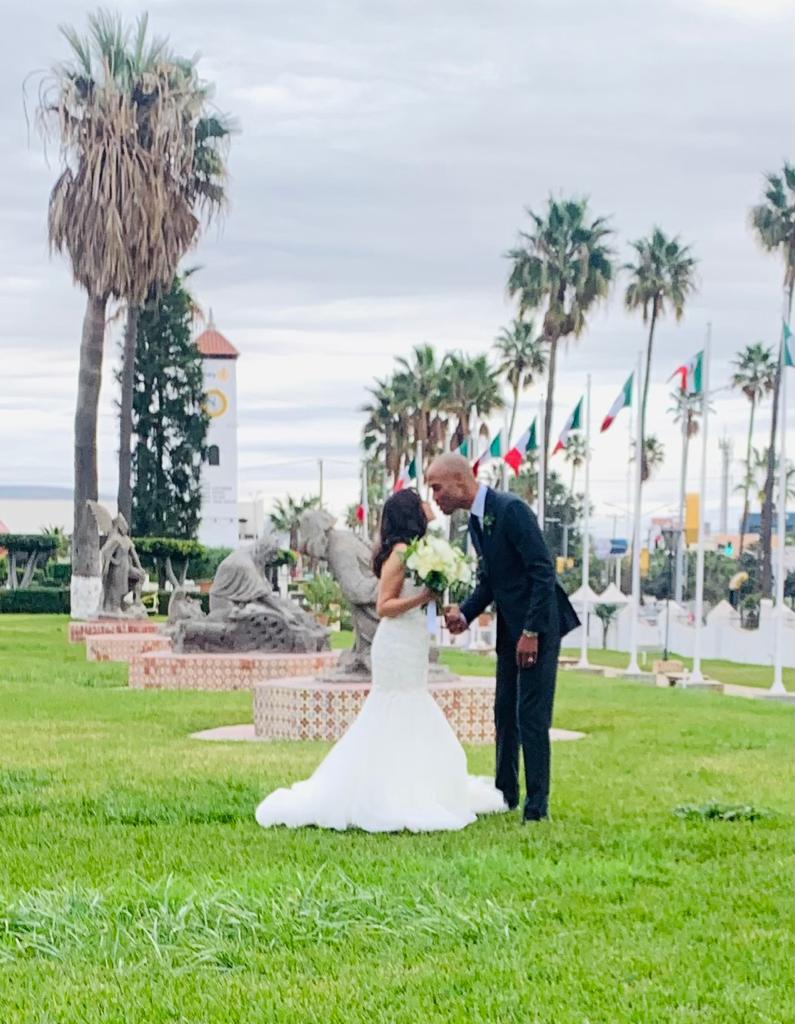 Feeling like the luckiest man in the world.