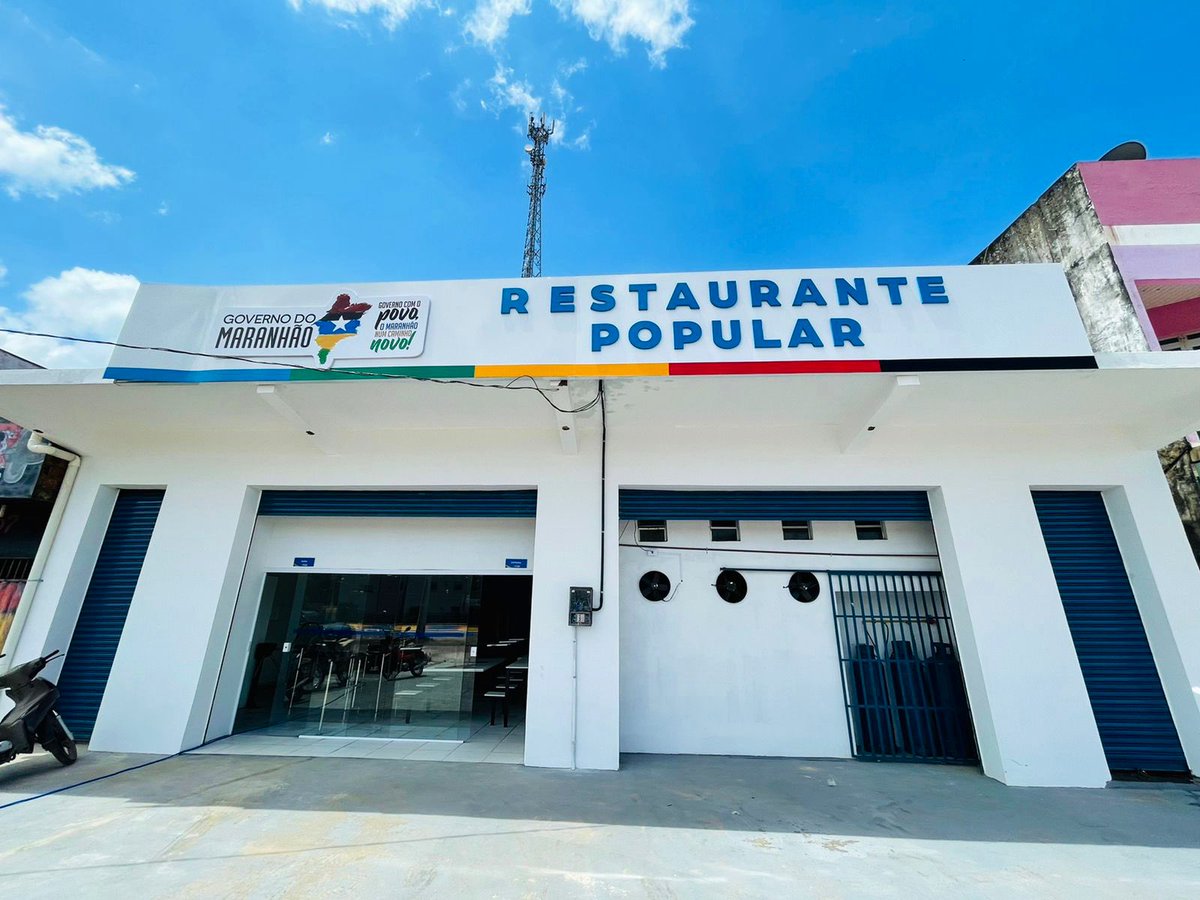 FlavioDino's tweet photo. Nesta quinta, abriremos mais 2 restaurantes populares no Maranhão, com refeições a 1 real. Estarei nas inaugurações em São Bento e Vitória do Mearim. E sexta teremos Santa Rita. Com isso, chegaremos a 6️⃣7️⃣ restaurantes. https://t.co/0eOy3LUYt8