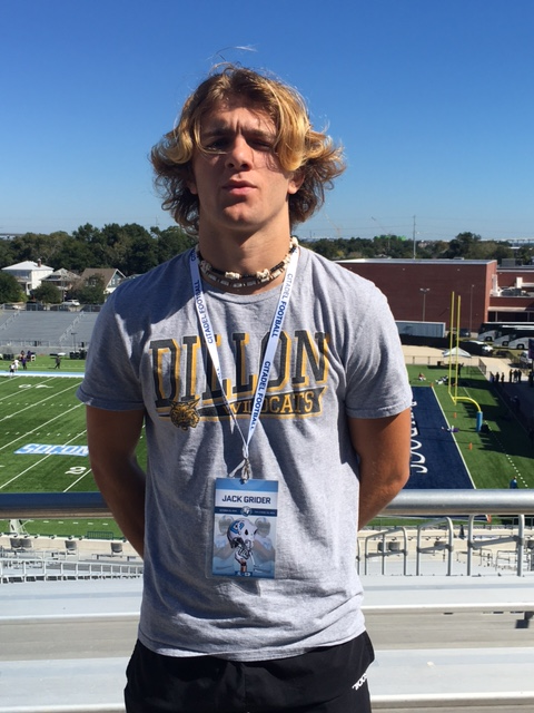 grider_jack's tweet photo. After a great meeting with Coach Conte, I'm thankful for the opportunity to continue my football career and academic studies at The Citadel. @LouConte1 @CitadelFootball @CoachRoller5 @jshu15 @Dillon_Football #WAO https://t.co/GD3QgNC9xD