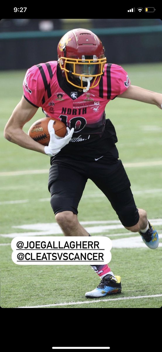 JoeGallagher_5's tweet photo. Huge thank you to @CleatsV  for having me. Great way to finish my high school career playing for a great cause. https://t.co/Py8dQclysG