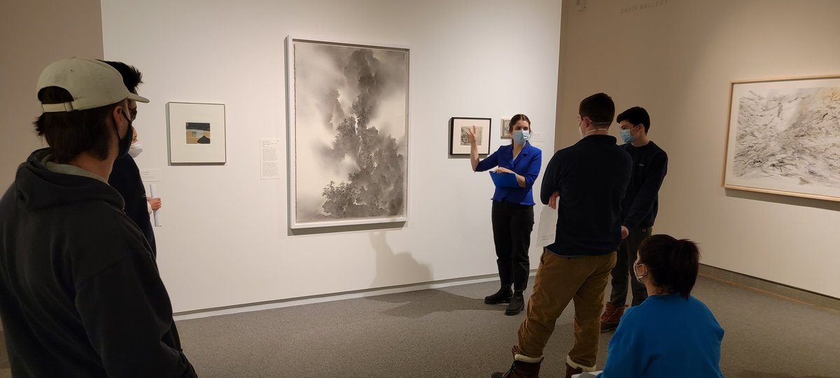 growingwisdom's tweet photo. It's the annual trip to the @ColbyMuseum to think about art, climate, weather. And connections. #Janplan https://t.co/TEuFibnswx