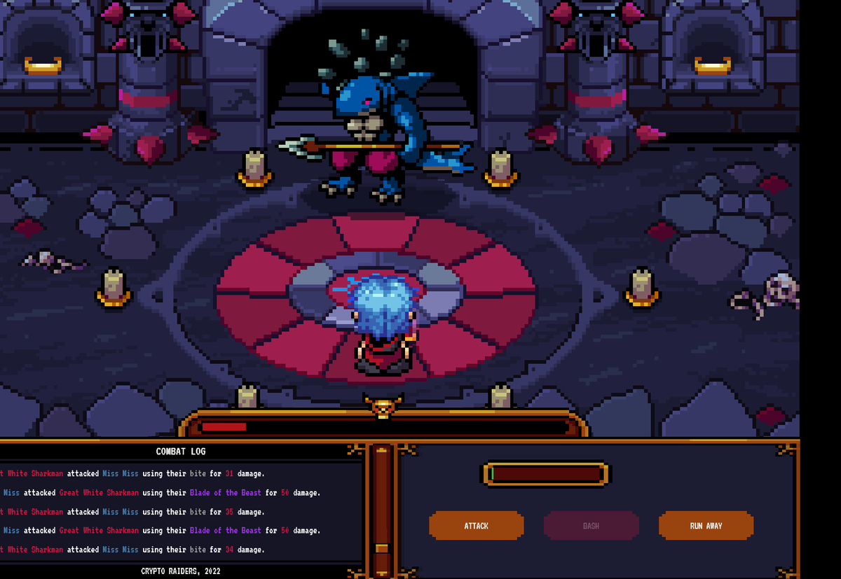 SpeculatorArt's tweet photo. That feeling when you roll an Epic on Endless Dungeon level 1 and you almost die. 

I'm embarrassed. https://t.co/9w91g38cDw