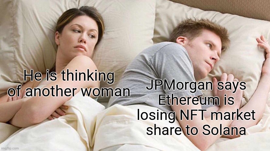 An_F_Tee's tweet photo. One more sleepless night... 😖

#AnFTee #NFTmemes #NFTjokes #Solana #Ethereum #JPMorgan https://t.co/c0QF8IyO1g