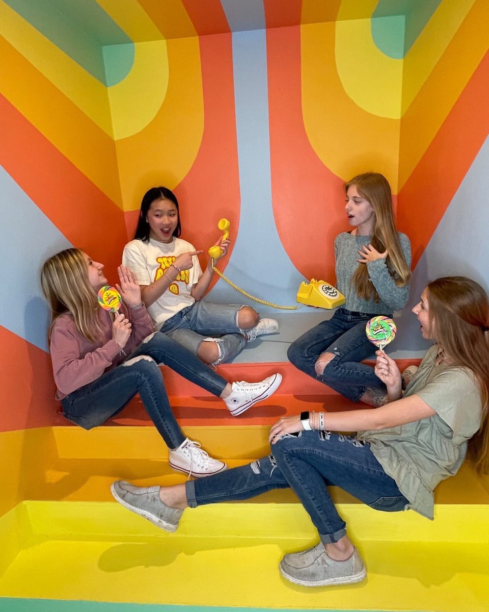 KindaCandid's tweet photo. Spill the tea, besties!! 

#KindaCandid #selfiemuseum #visitcstx #bcstx #aggieland #collegestation #aggiebusiness #collegestationfun https://t.co/L0tDGt9IgH