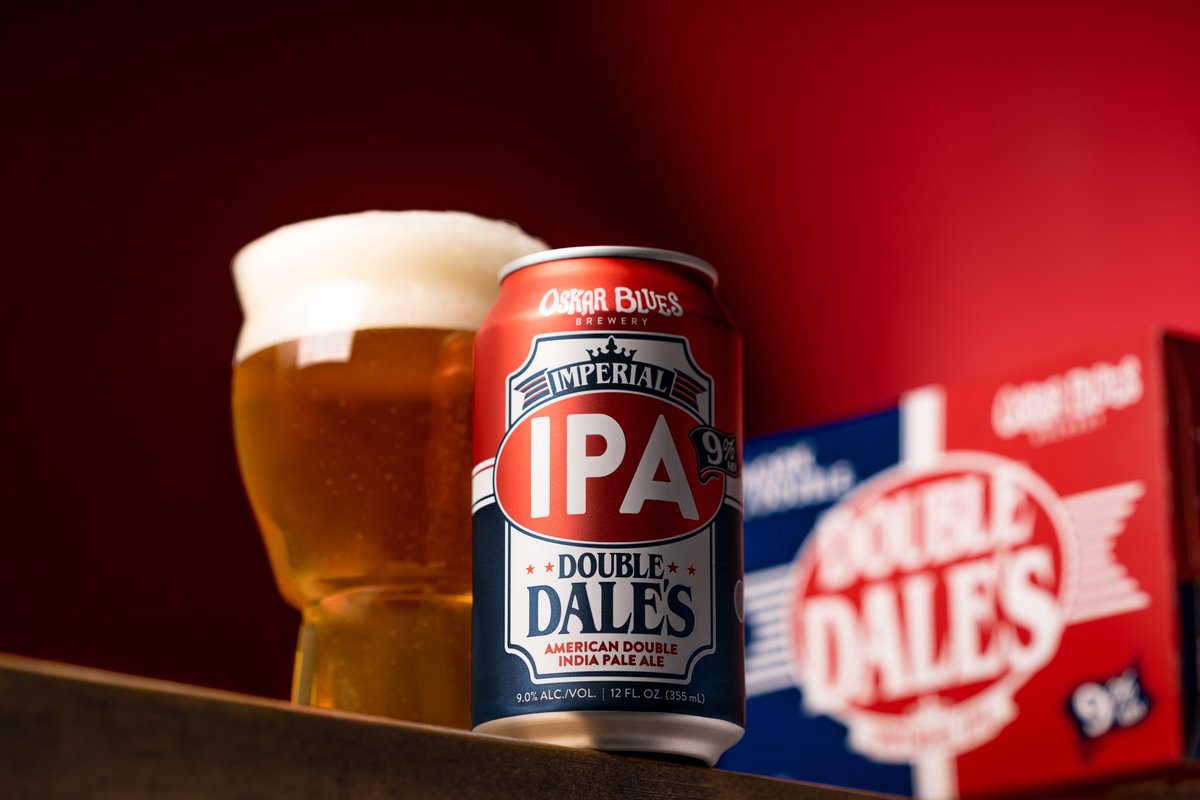 Oskar Blues honors 20 years of Dale's Pale Ale with the new Double Dale's Imperial IPA!

Link: brewpublic.com/beer-releases/…

#OskarBlues #DalesPaleAle #DoubleDales #CANarchy