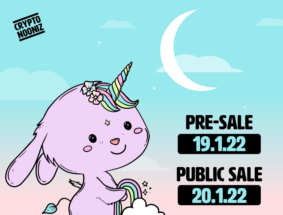 Are You Ready? 🥳
Re-Launch in 5 hours!!! 🚀
#NFTLaunch #CryptoNooniz #nftart