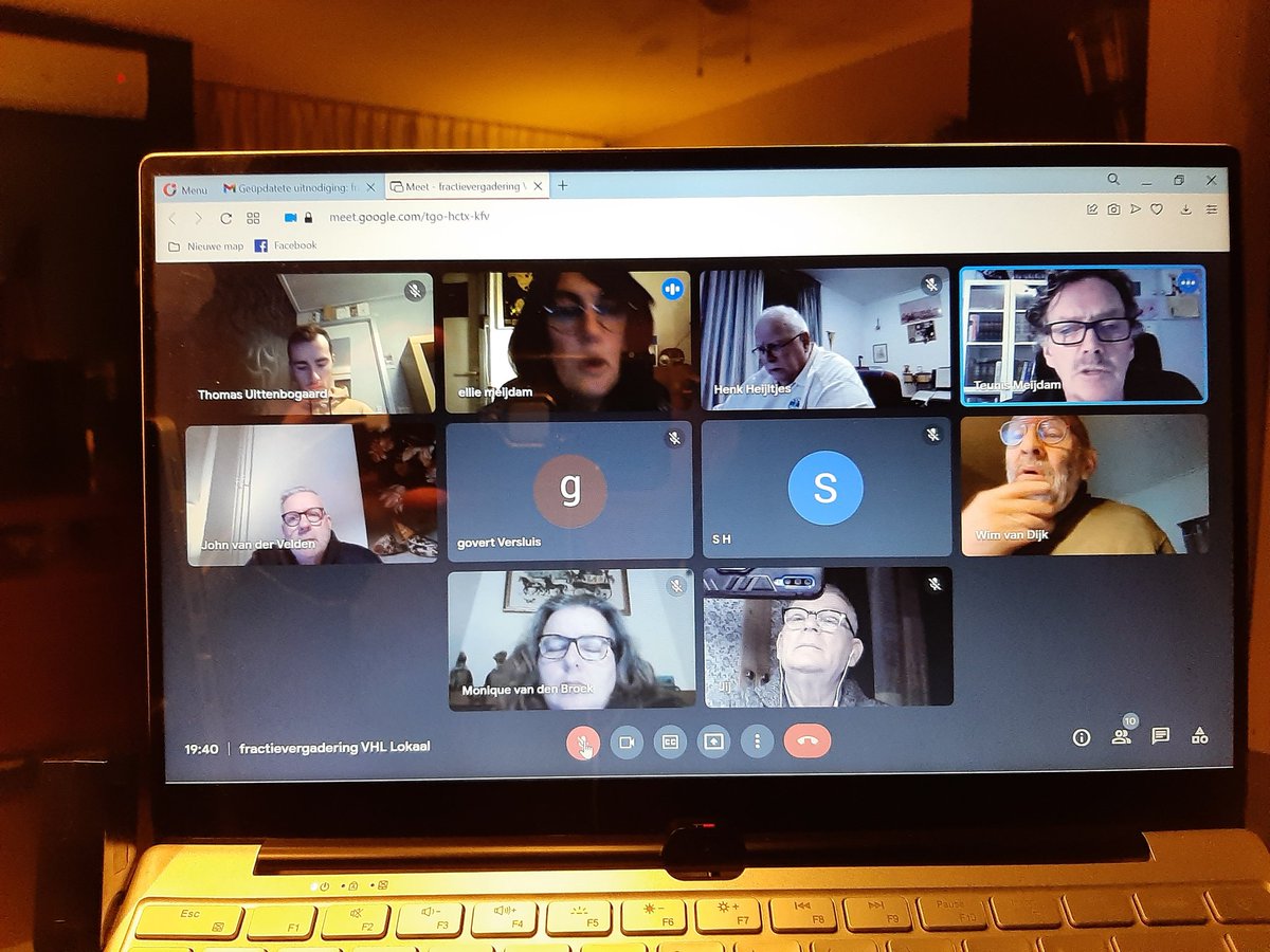 Voor de eerste keer in het nieuwe jaar met #frisse moed weer #fractievergadering.