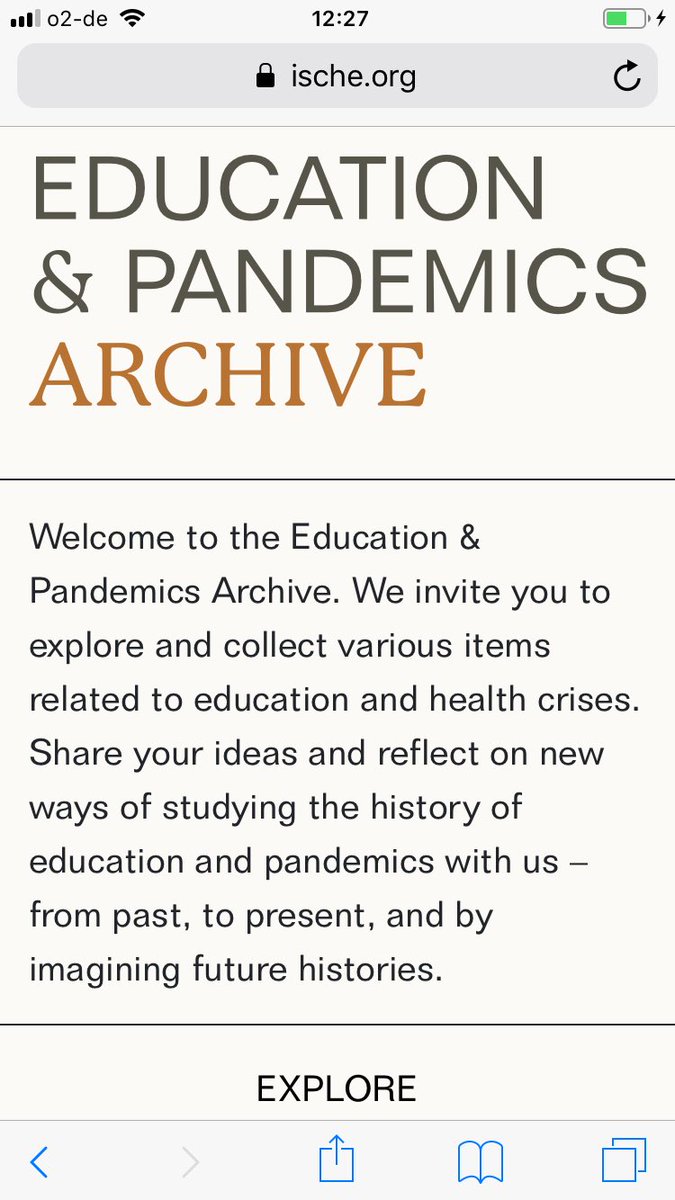 At the moment there is much debate on children at school and the normalization of the pandemic. We see many Tweets from UK. It would be great if you would submit content to the ische.org/education-and-…