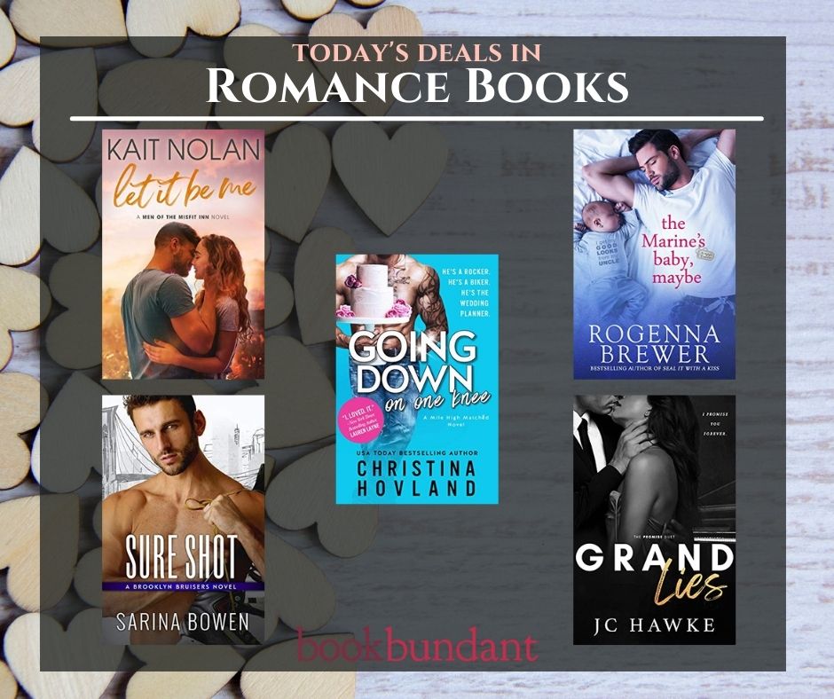 #Deals in #romancebooks!
Links here: bookbundant.com/romancedeals