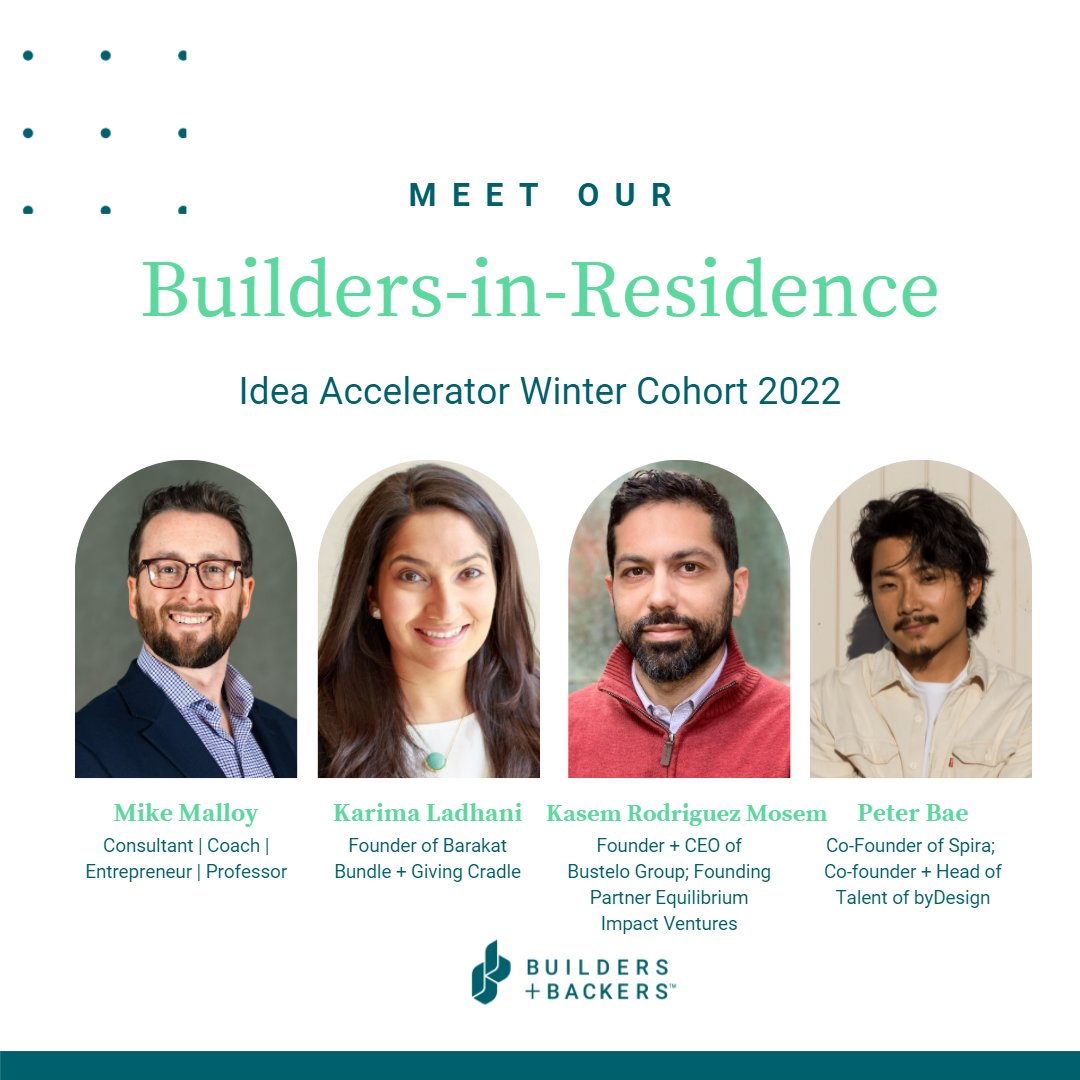 Builders + Backers tweet media