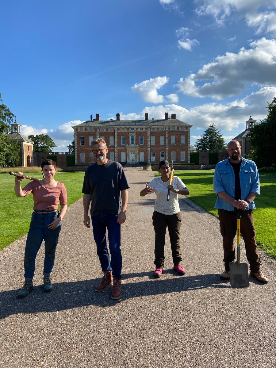ArchaeoChris's tweet photo. Watch out for The Great British Dig tonight on More4 at 9pm. An amazing place to work at @NTBeningbrough #GreatBritishDig https://t.co/mXYaGBDGKL