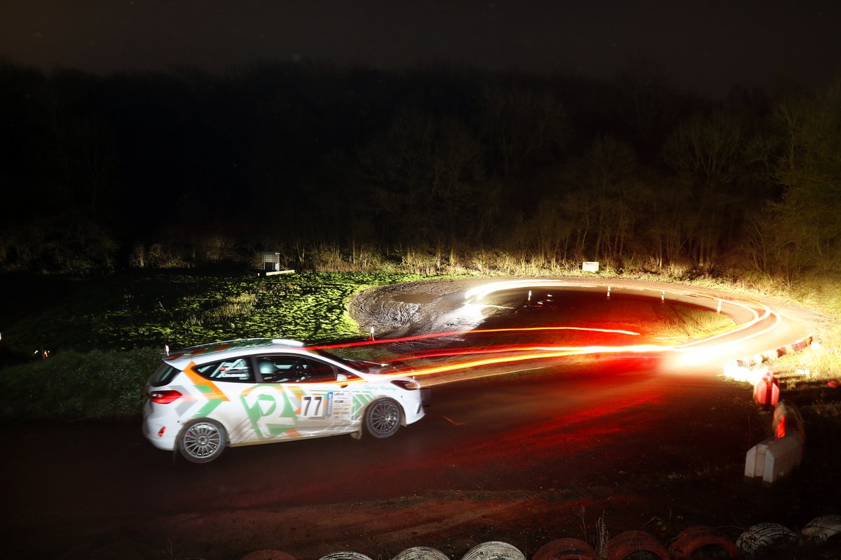 Deep into the night!

Photo - M&amp;H Photography
#rallyreplay #fordfiestarally4 #rally4 #msportpoland #msport #rally #rallycar #brandshatchstages #brandshatch