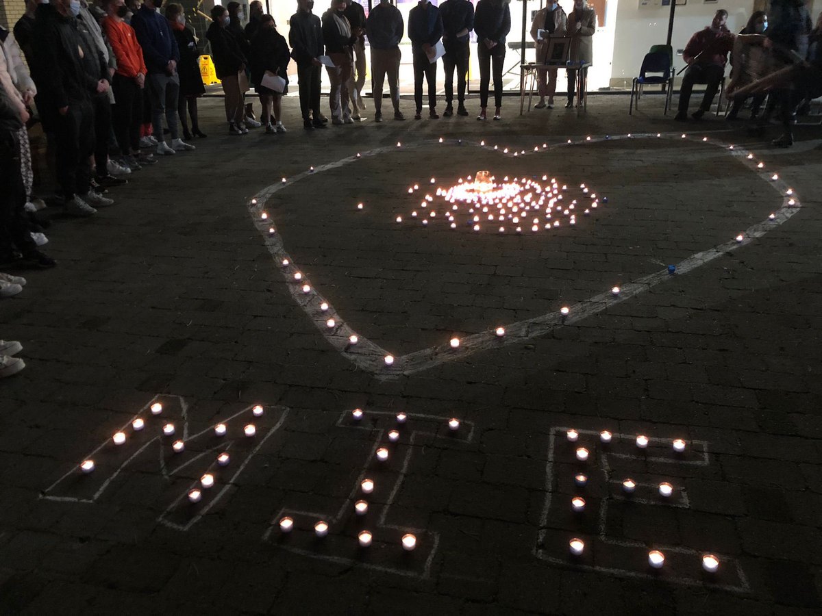 Tonight, we paid our respects to dear Ashling. Our hearts were touched by the loss of a teacher as wonderful as her. May she rest in peace.