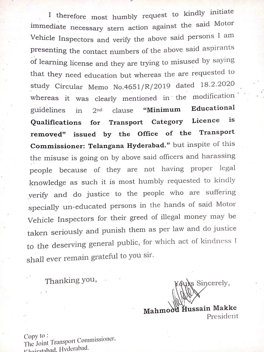 HashamMakke's tweet photo. Hello...TELANGANA GOVT...
PLZ TAKE ACTION....ON THIS #COMPLAINT @puvvada_ajay @KTRTRS @KTRoffice @TelanganaCMO @arvindkumar_ias @Eatala_Rajender @trspartyonline @mahmoodalitrs https://t.co/pqwU3pazTd