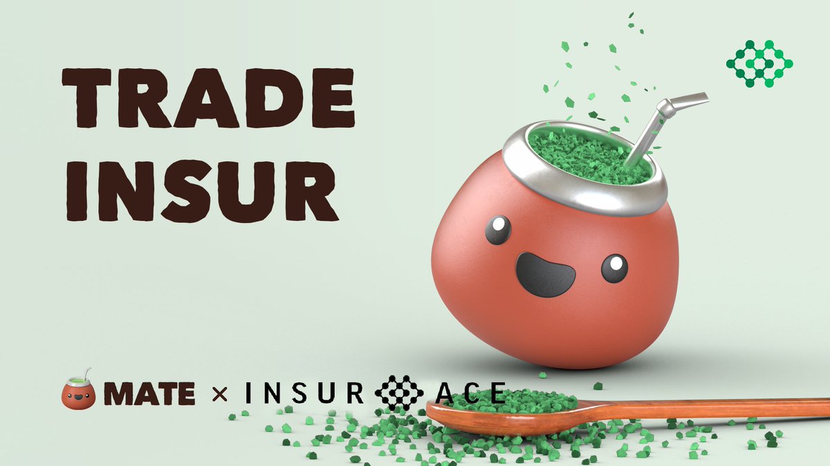 Wondering how you can insure your DeFi journey? <a href="/InsurAce_io/">InsurAce - Make DeFi Safer</a> aims to do just that! 🔒

Slippage free, get your $INSUR using our limit orders 👇
app.usemate.com/limit-order/in…

#BSC #DEX #DeFi