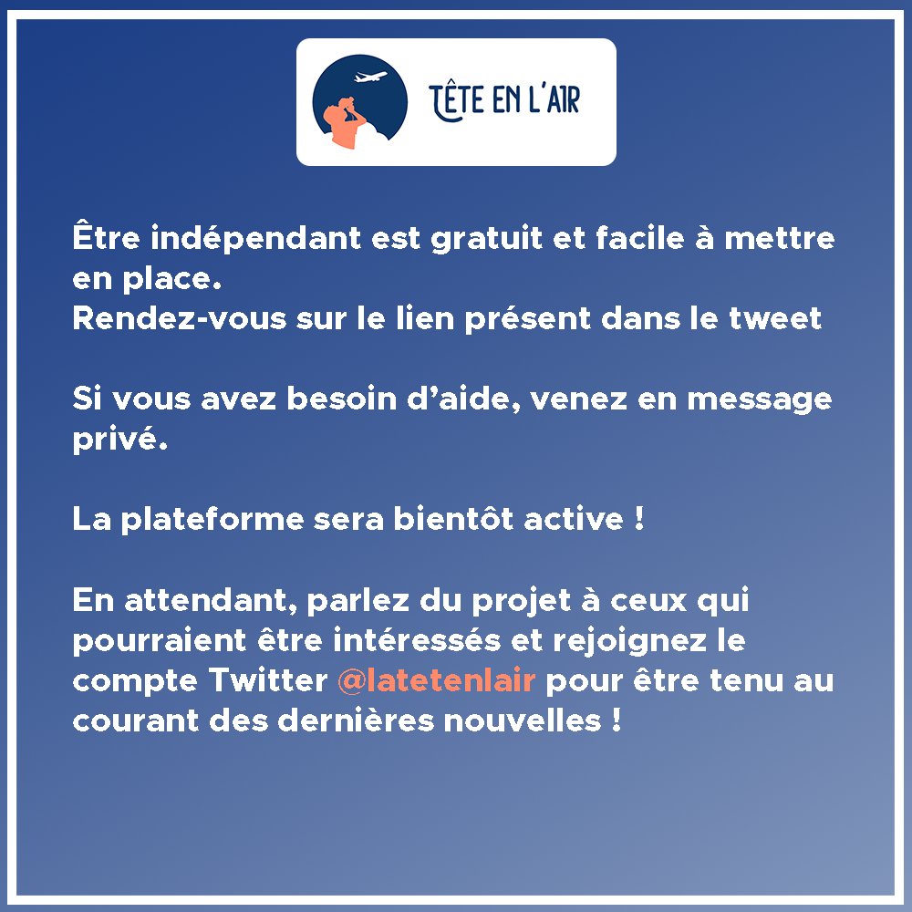 benjamin_video's tweet image. Hello ! Ça y est notre projet est lancé ! Pour les spotters souhaitant rejoindre la communauté, vous pouvez d'ores et déjà vous inscrire via ce lien : forms.gle/XjqSk9J9J4HpZk…
La plateforme sera disponible d’ici peu ✈ 
Vous pouvez suivre l'évolution du projet ici : @latetenlair