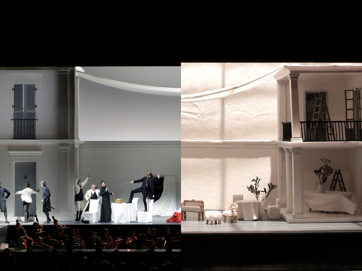 Rof_Pesaro's tweet photo. ✨ Nel 2018 Pier Luigi Pizzi ha presentato al #ROF Il barbiere di Siviglia, firmandone regia, scene e costumi, sul podio Yves Abel. Nello spettacolo, riproposto nel 2020, i personaggi assumevano tratti decisi e intriganti. Ora è uno dei modellini della mostra #ROF15k
#ROFBarbiere https://t.co/SWa8mB5r6k
