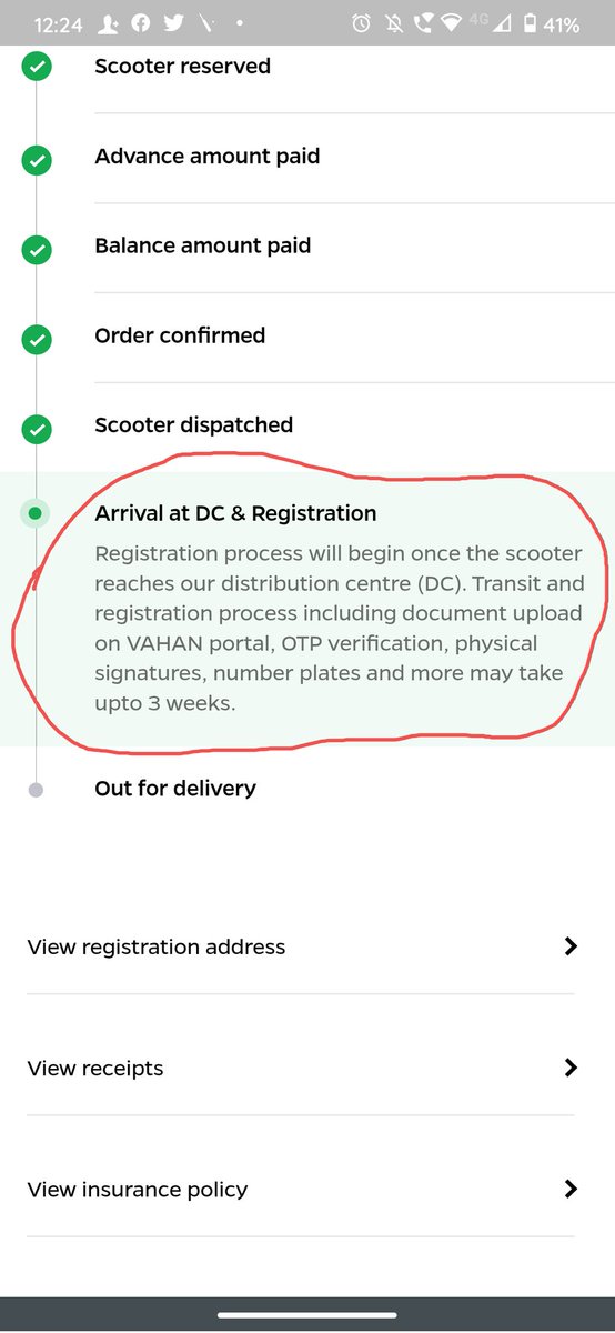 ranjit153's tweet photo. @OlaElectric @bhash @varundubey 
During taking payment your commitment was "You get your scooter definitely by 31st November 2021". I paid Total ₹1,47,382/- by 12th November 2021. Still now I have not received my scooter and what I get are attached. LoL. #olascam https://t.co/0SjpD60J9H