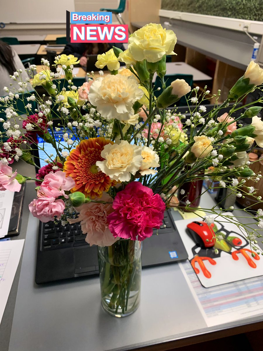 Pam Mehl (@pam_tweets1) on Twitter photo I have some of the most amazing students that have struggled through covid and online learning! Today my grade 12s made me proud today!
Thank you for the flowers! <a href="/ngpshth/">Hilltop High School</a> <a href="/ngpschools/">Northern Gateway</a> I have some of the most amazing students that have struggled through covid and online learning! Today my grade 12s made me proud today!
Thank you for the flowers! <a href="/ngpshth/">Hilltop High School</a> <a href="/ngpschools/">Northern Gateway</a>