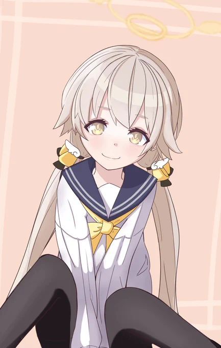 主人公 ヒフミ 
めっちゃ難しい 次はもっと可愛く
#ブルアカ  #ブルーアーカイブ #ブルアカイラスト部 