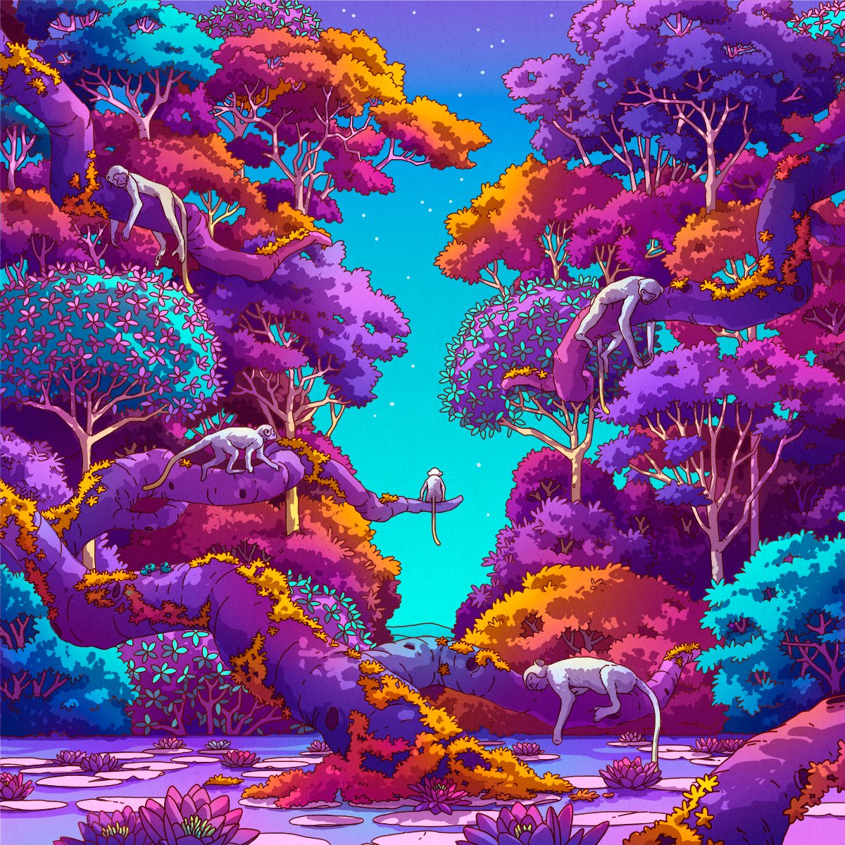 Hope you are having a great day 🚀 
Sending some chill vibes your way 💜