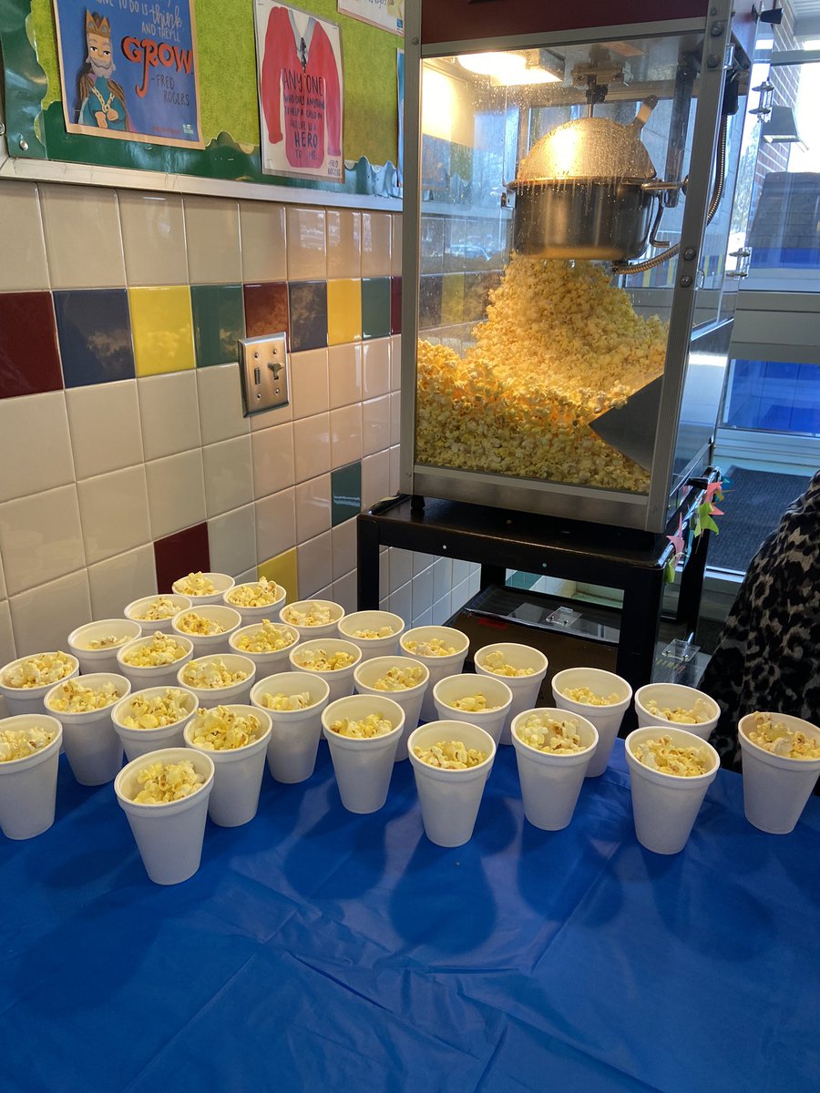 NyeElementaryLD's tweet photo. Happy National Popcorn Day!! We added a little bit of spice today at lunch! 🎵🍿 https://t.co/vcL701lRcn