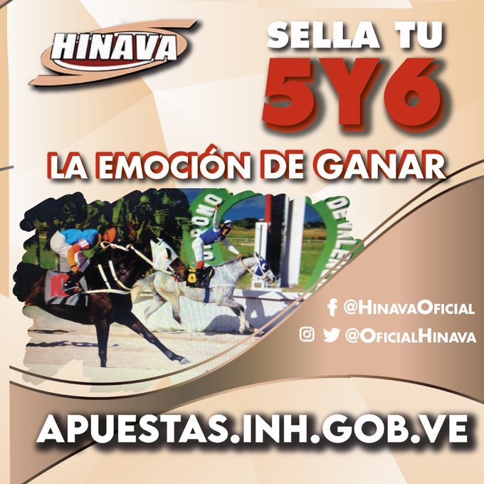 OficialHinava's tweet photo. Sella, juega y gana en la R03 del @OficialHinava 🙌

Este sábado #22Ene te invitamos a sellar tu cuadro 5y6 nacional e internacional en ➡️ https://t.co/o3Iyu8IRmU 🖥️

#Hipismo https://t.co/6dLkpWqh1g