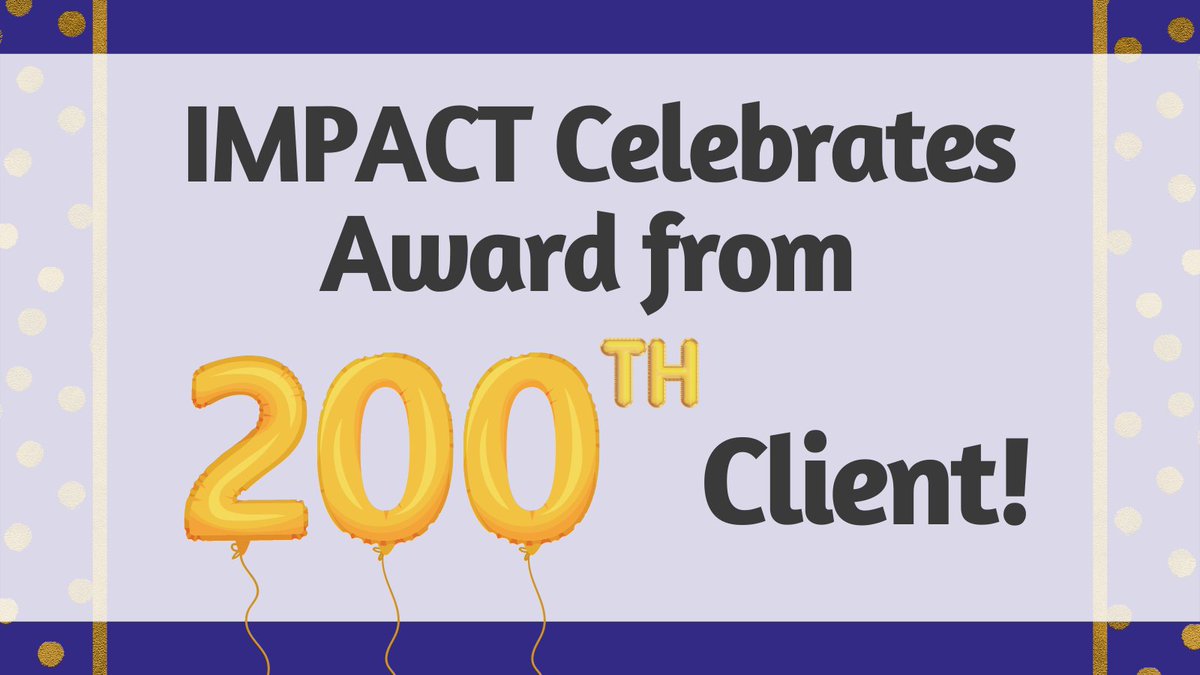 In 2021, we reached the milestone of two hundred clients!  We got together virtually to celebrate with a champagne toast and of course some confetti.  :D