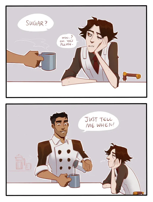 jayce: tell me when.....
viktor: keep going pussy 🔫 
(1/2) #jayvik 