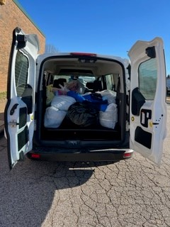 Thanks to your generous support, we were able to deliver two full vans of winter clothing to Hangers, part of <a href="/EVSC_Foundation/">EVSC Foundation</a>,  following our Seasons of Sharing drive!
You made this happen. ♥️