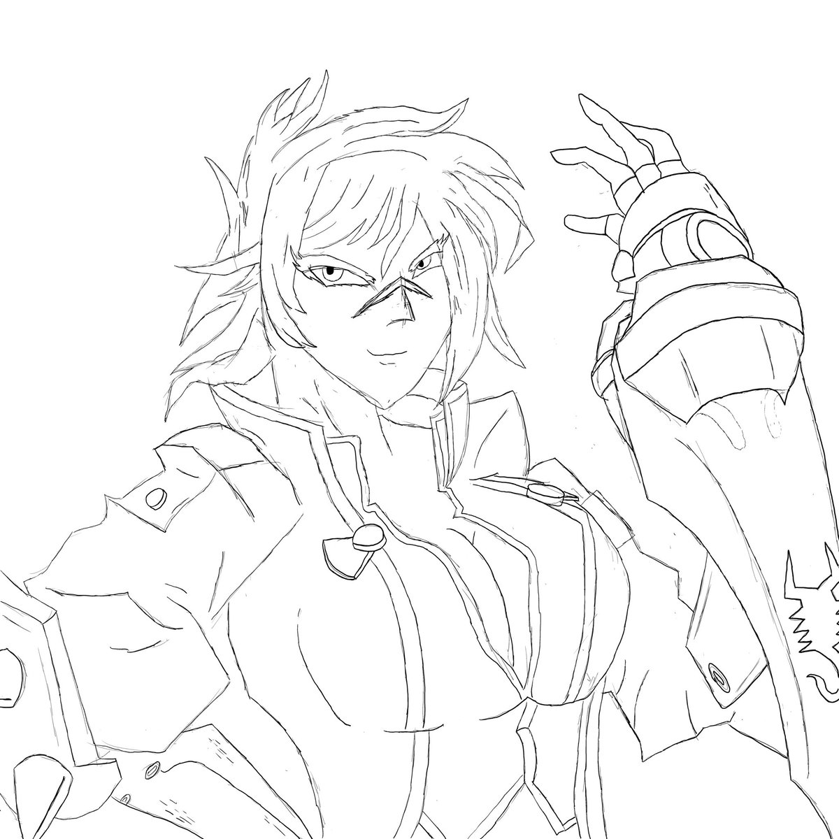 OmegaKyle_FGC's tweet photo. Drew my girl Bullet! Started out as a sketch and decided to go further with it, I think it turned out well!

Rendered 3 versions because I was feeling the no-lines lol

#BBCF #BlazBlue #BBCF_BU https://t.co/tAI1gfzRuG
