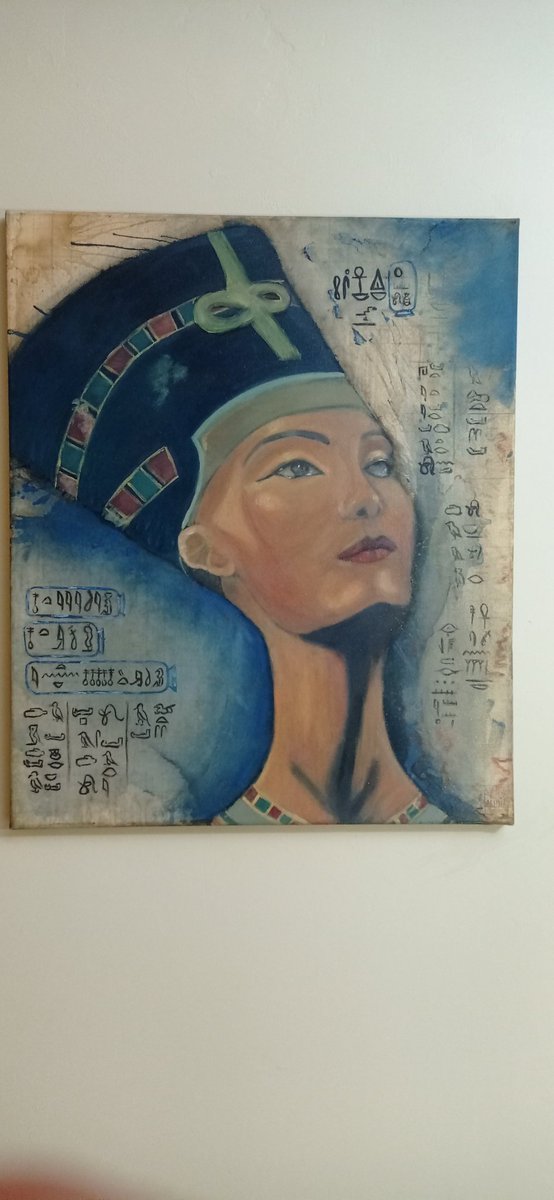 MehdiBensid's tweet photo. #Nefertity #artpaint
This painting can be shipped all over the world 
Bid a price https://t.co/4SgUl08Xfd