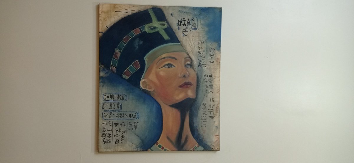MehdiBensid's tweet photo. #Nefertity #artpaint
This painting can be shipped all over the world 
Bid a price https://t.co/4SgUl08Xfd