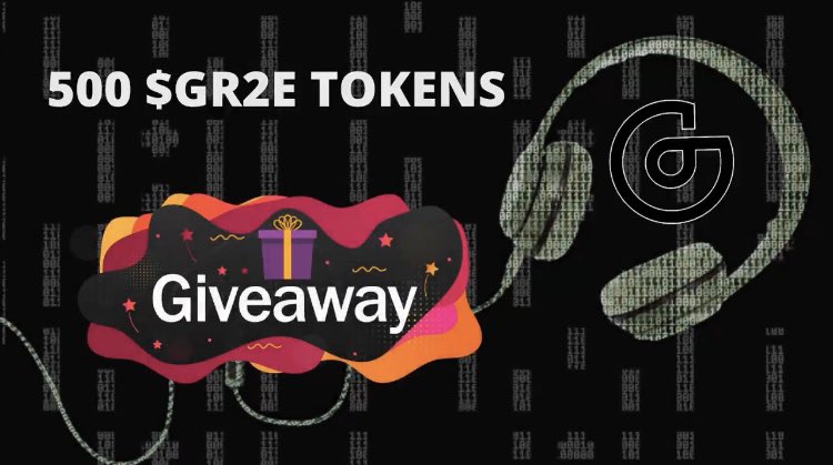Groove2Earn's tweet photo. 🚨ANNOUNCEMENT ALERT🚨

ONLY 4 DAYS LEFT

First 500 RT Earn 500 $GR2E #2022 #NEWYEAR #GIVEAWAY 

To enter:
👉FOLLOW @Groove2earn
👉Like ❤️+ RT 
👉Tag 2 friends!

Only until 22/01/2022
#NFT #NFTs  #NFTGiveaway #Crypto #WEB3 https://t.co/4i1Gewhdln