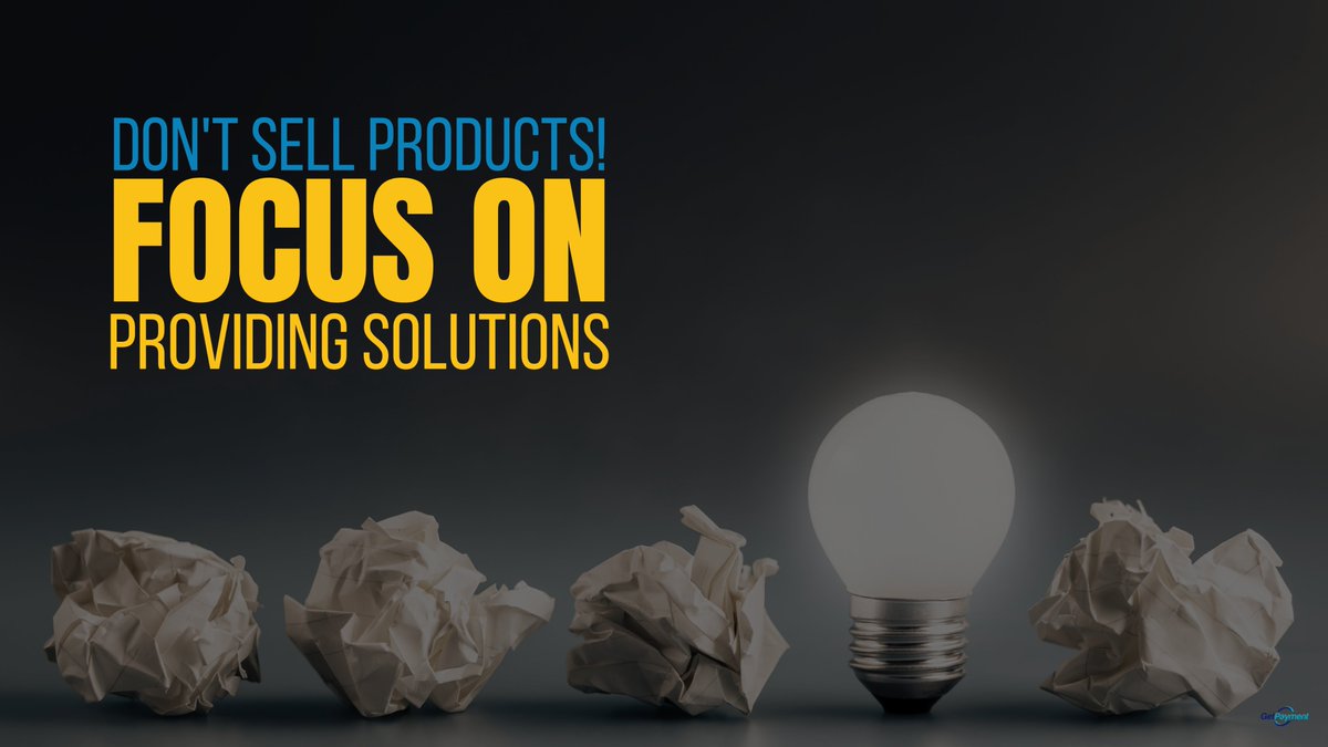Stand out from the competition!
Most eople are not interested in what you are selling, #Customers are more likely to trust you because they believe you can offer solutions to their needs.
Your #value matters more than your price!
 
lnkd.in/efveDVR