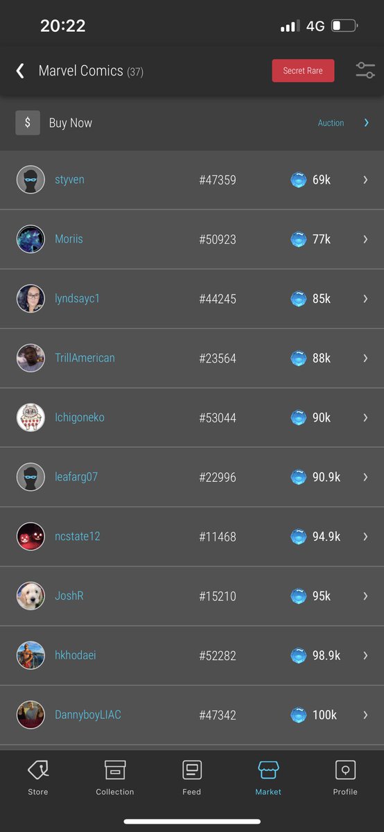 There is no way that Marvel #1 Ultra rare doesnt 🚀 soon look at the difference between the ultra rare and the secret rare. 

Deffo stacking up on these 
#VeVecollectibles #VeVeCommunity #VeVeFam