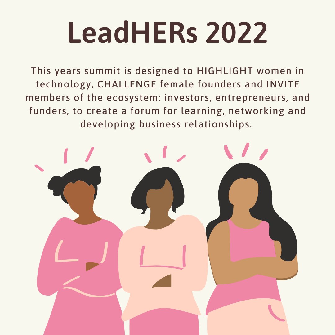 Register for LeadHERs 2022 at: hhhleadhers.com
#womenfounders #womentrepreneurs #womenintech #tech #startups #pitchcompetition #venturecapital #digitalhealth #womenintech 
#healthcare #innovation #fundsmanagers #womenfounders #networking #funding #funding
