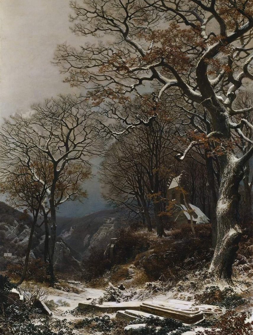 — The Winter by Valentin Ruths, 1881