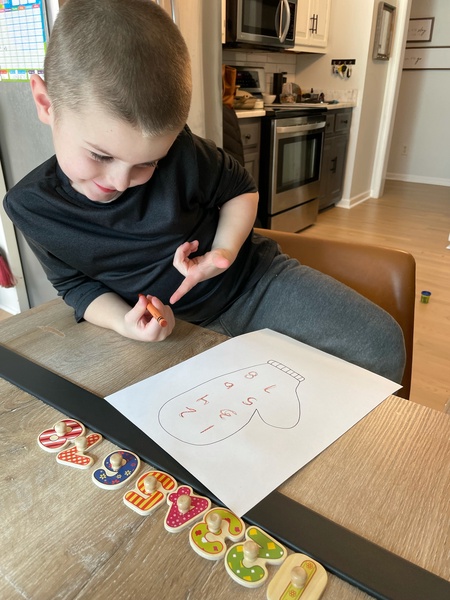 Love all the hard work I'm seeing from our Preschoolers today! <a href="/JresRockets/">JRES</a>