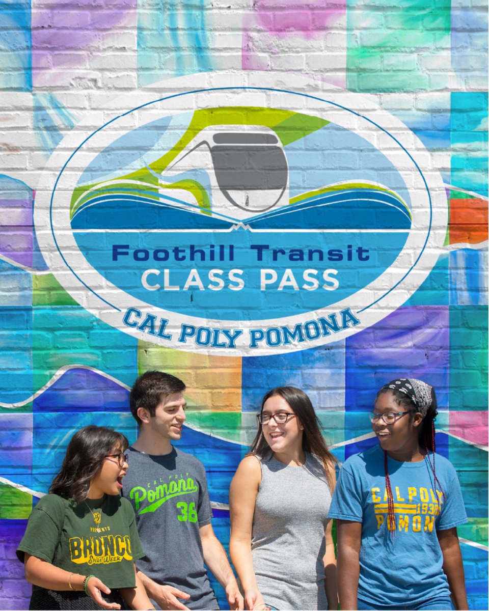 ASICPP's tweet image. ‼️ FREE BUS RIDES ‼️
Did you know you can ride @FoothillTransit buses for free if you're a CPP student?
Make a reservation to pick up your Class Pass 🚌💳 at the Games Room Etc. in the Bronco Student Center!
👉 To make an appointment, visit: asicpp.com/4nTc50HxvJa