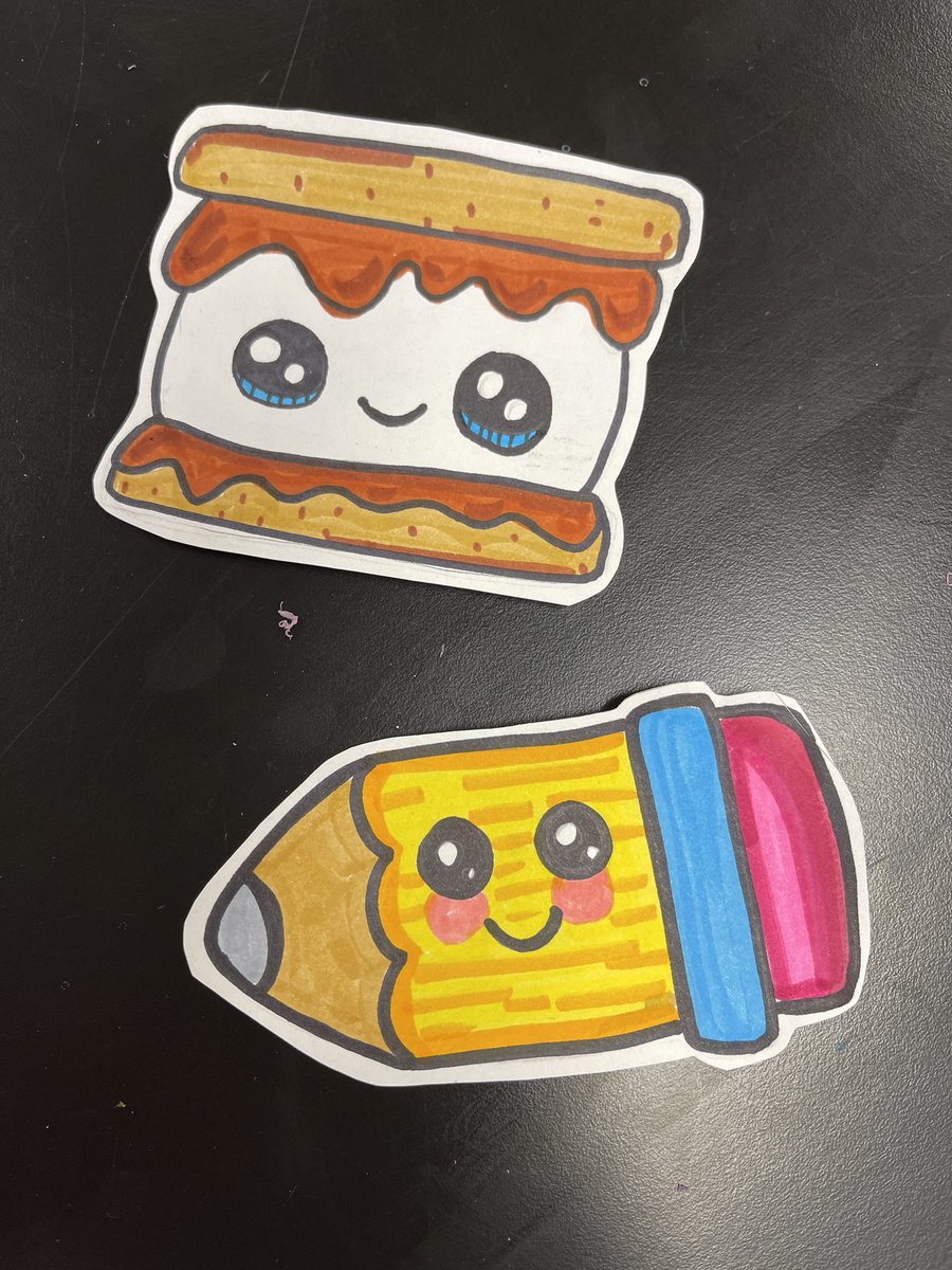 ms_scoca's tweet photo. Kawaii inspired stickers in art club today! 💖 https://t.co/EZS6mfTkK4