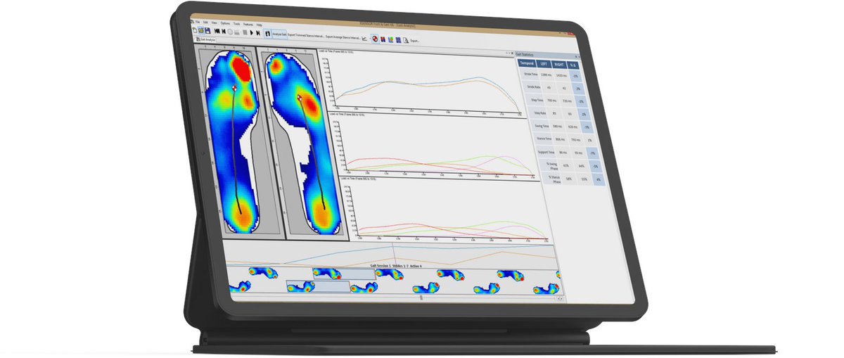 XSENSOR's tweet image. Here are the 5 most important #PlantarPressure datasets used in #SportPerformance assessments:

1. Peak pressure image 
2. CoP progression
3. Force/time curve 
4. Cyclogram
5. 3-box analysis

#IntelligentDynamicSensing #Biomechanics #GaitAnalysis #PressureMapping