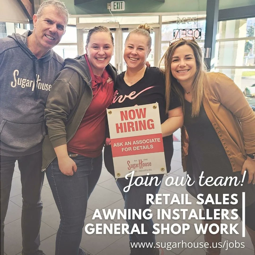 SugarHouseInd's tweet photo. Start the new year with a job that you love! We are looking for friendly, motivated  &amp; dependable individuals to join our team. Experience preferred, but not required. We will train, coach and guide the right candidate every step of the way. Learn more at https://t.co/wKb0EKNROC https://t.co/IMQwpWLX4I