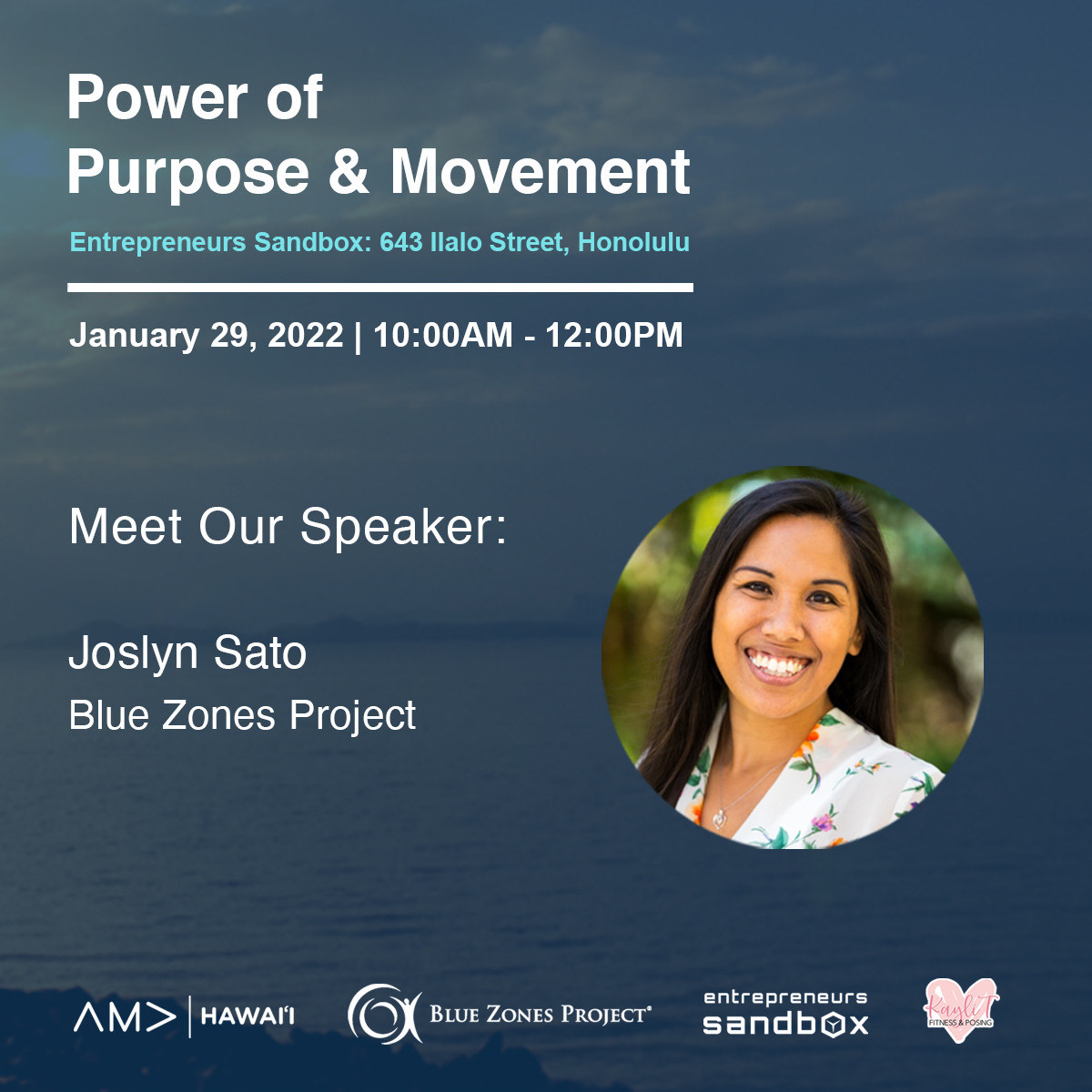 Meet our Power Of Purpose speaker, Joslyn Sato, who will be sharing insights on how you can focus on your strengths, navigate through life’s transitions, and make a meaningful impact in your work and personal life. 
 
Grab your tickets for the event today: eventbrite.com/e/power-of-pur…