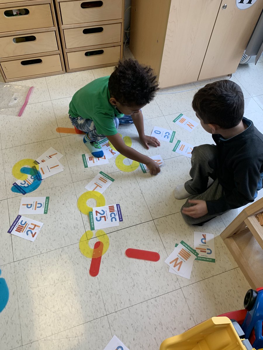 Learning letters with straights and curves!! #FECC #fultonproud