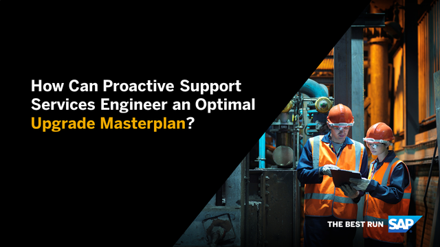 PODonnell_SAP's tweet photo. With the help of #SAPEnterpriseSupport and SAP #S4HANA, advanced ERP upgrade goes smoothly - challenges identified and resolved early, and focused on the aspects that matter. Well done! 👏 https://t.co/OnN37tL4Hb https://t.co/fU0NVr63oA