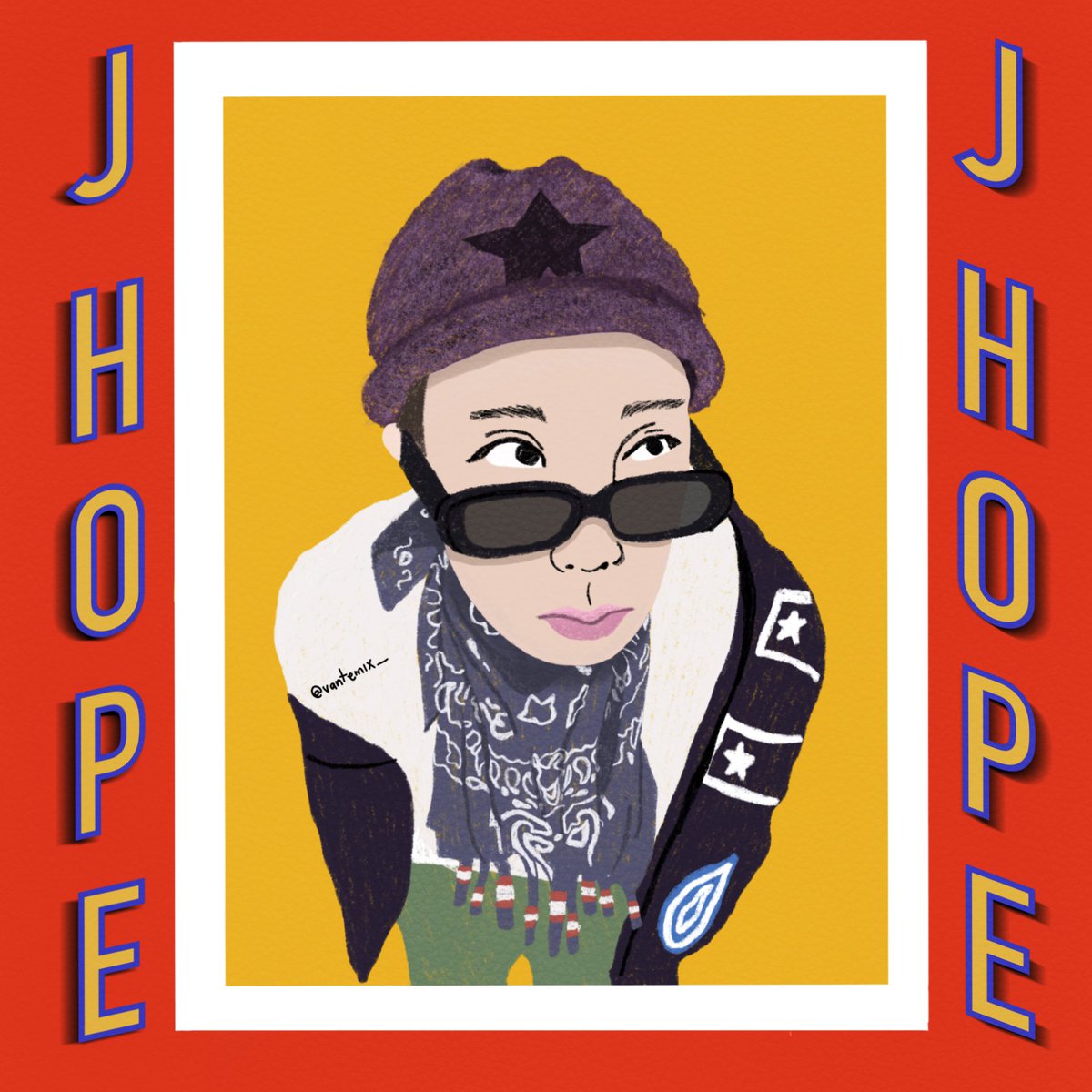 Jhope vibes 🌟

#btsfanart #JHOPE