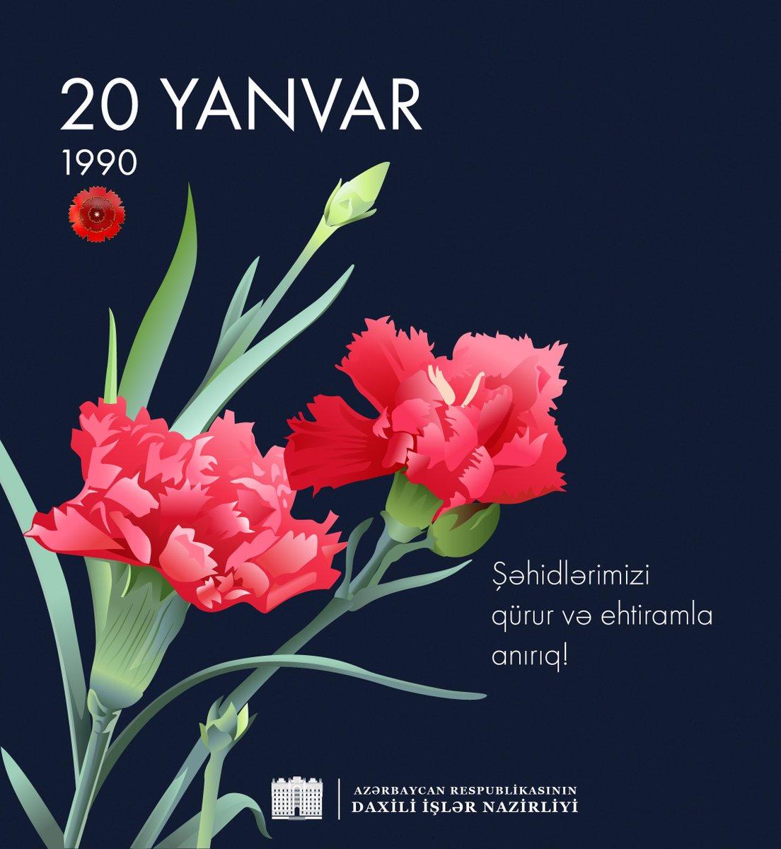 Şəhidlərimizi qürur və ehtiramla anırıq!